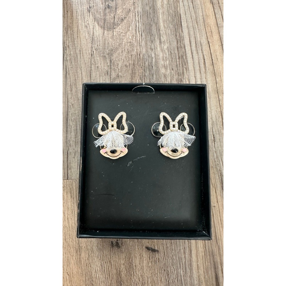 minnie bride earrings bauble bar